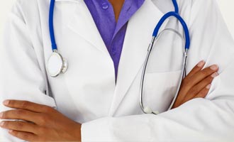 Doctor with stethoscope
